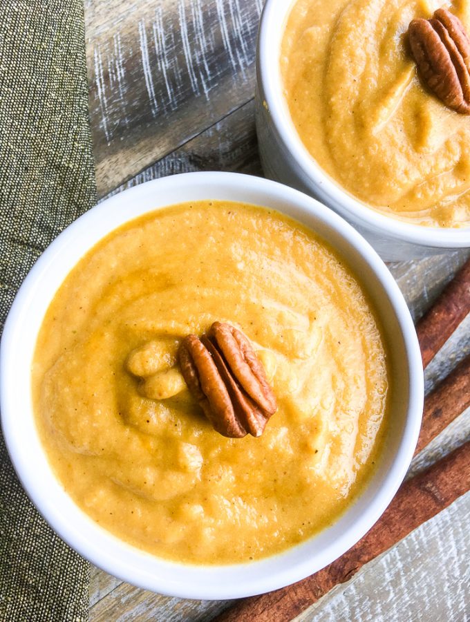 Butternut squash soup is a great option when looking for a healthy soup recipe. This delicious soup recipe will have the fussiest eaters asking for more