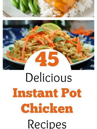 45 delicious Instant Pot chicken recipes that get dinner on the table fast.