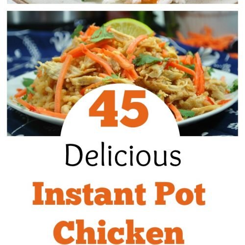 45 delicious Instant Pot chicken recipes that get dinner on the table fast.
