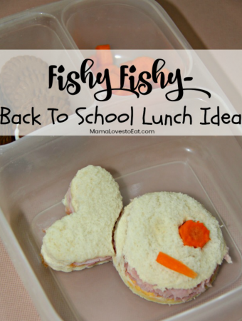 Back to school means packing lunch. Need a fun back to school lunch idea? Make a fish bento box. Simple and Easy, even the most non-craft mom can do it.
