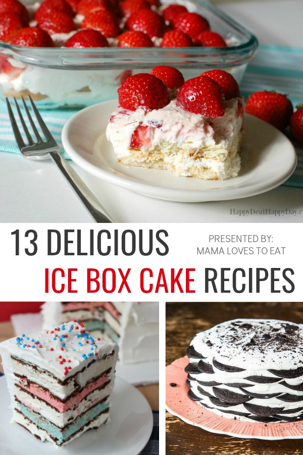 Do you love no bake desserts? Icebox cake recipes are perfect for anytime. Icebox cakes are simple to make and delicious. Here are 13 icebox cake recipes