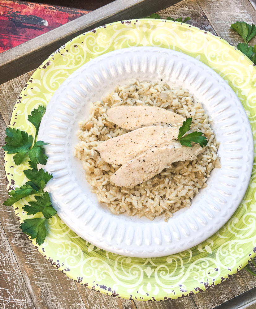 baked chicken and rice casserole