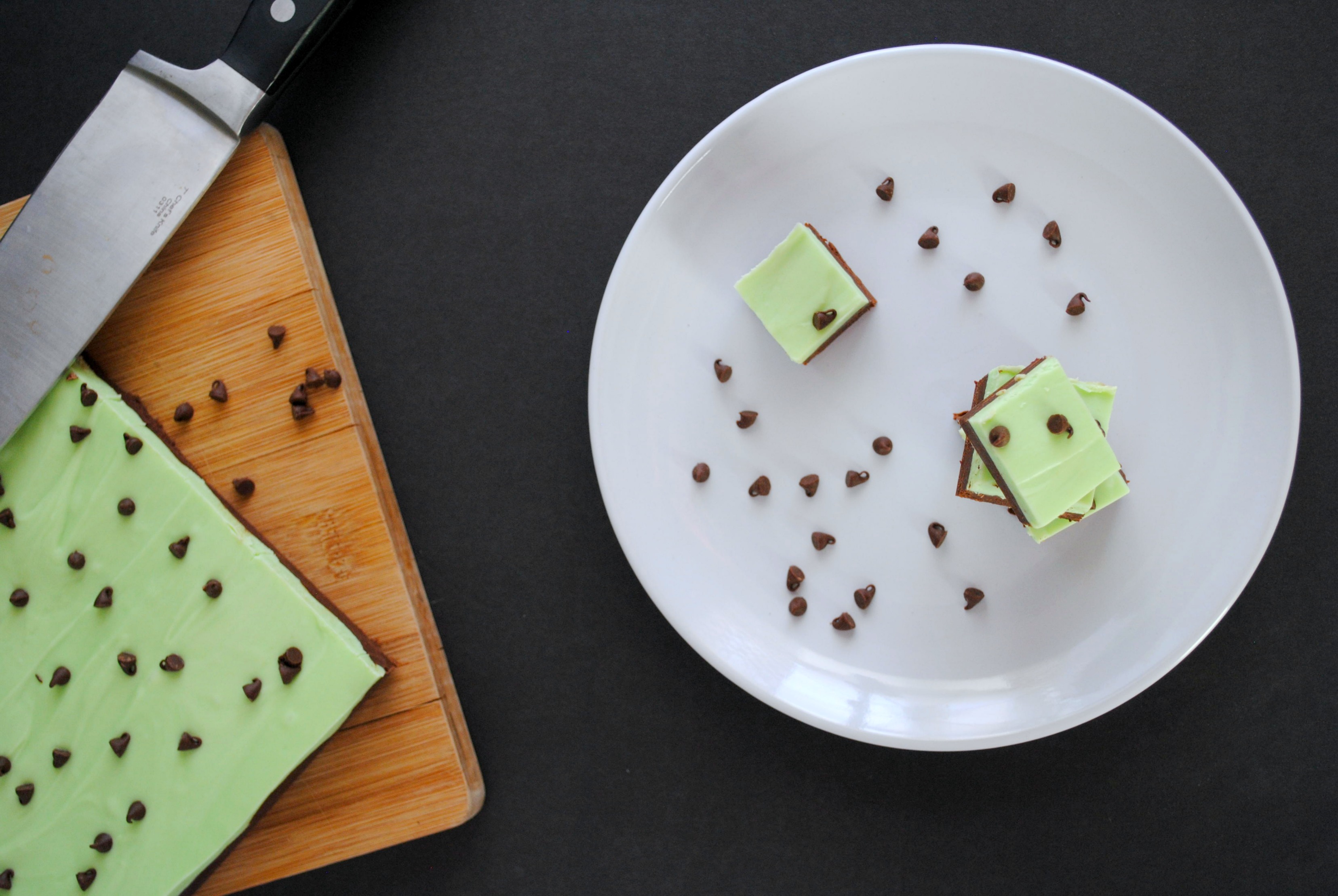 mint fudge