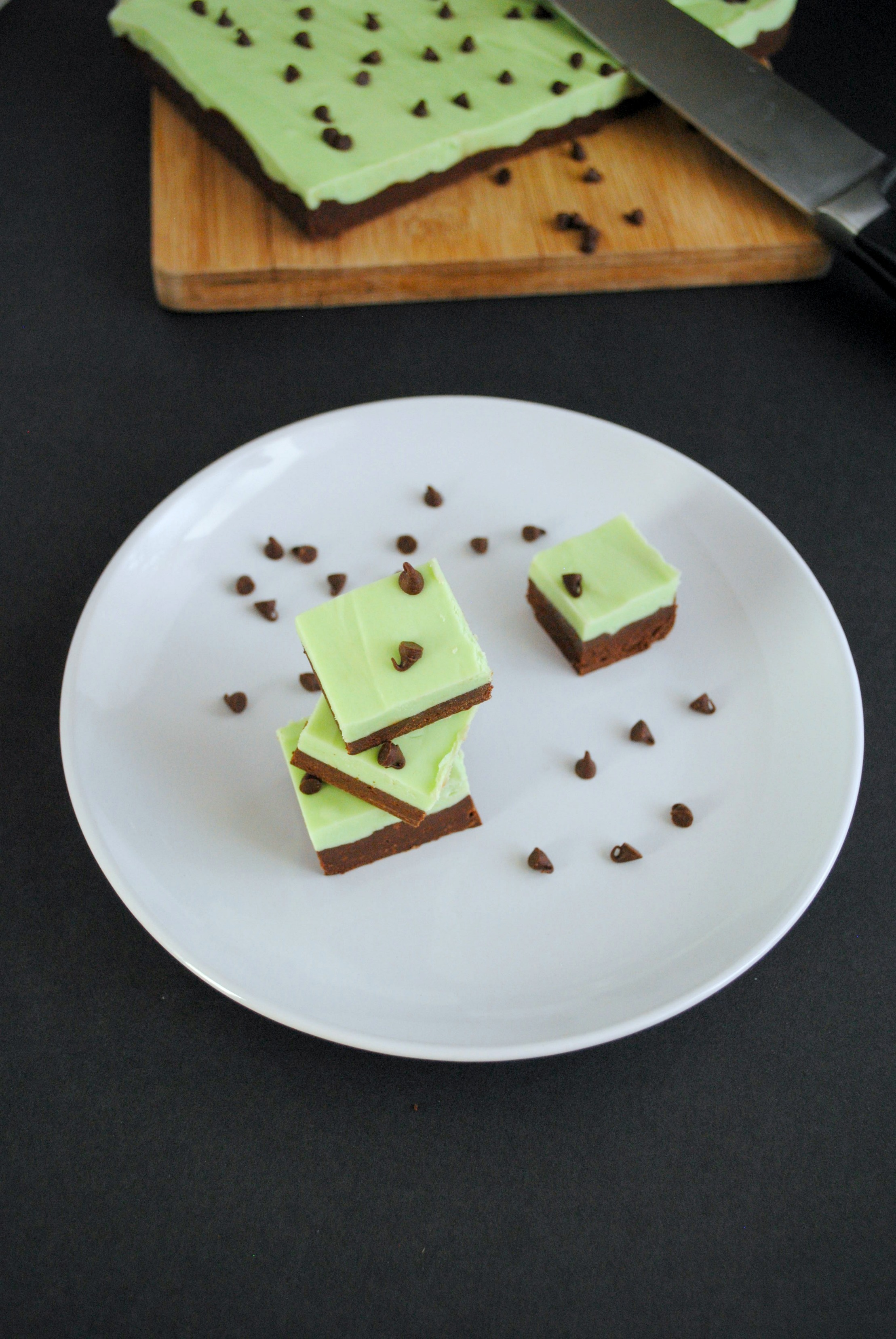chocolate mint fudge