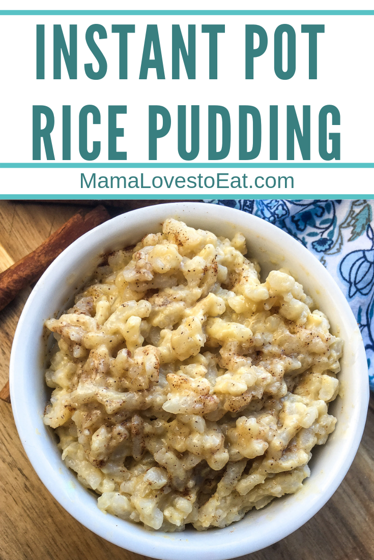 Looking for the perfect rice pudding recipe? This easy rice pudding recipe is made in the Instant Pot to make it simple and delicious.