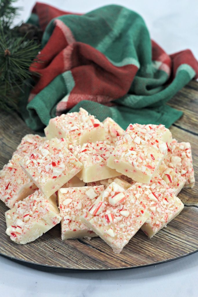 candy cane fudge