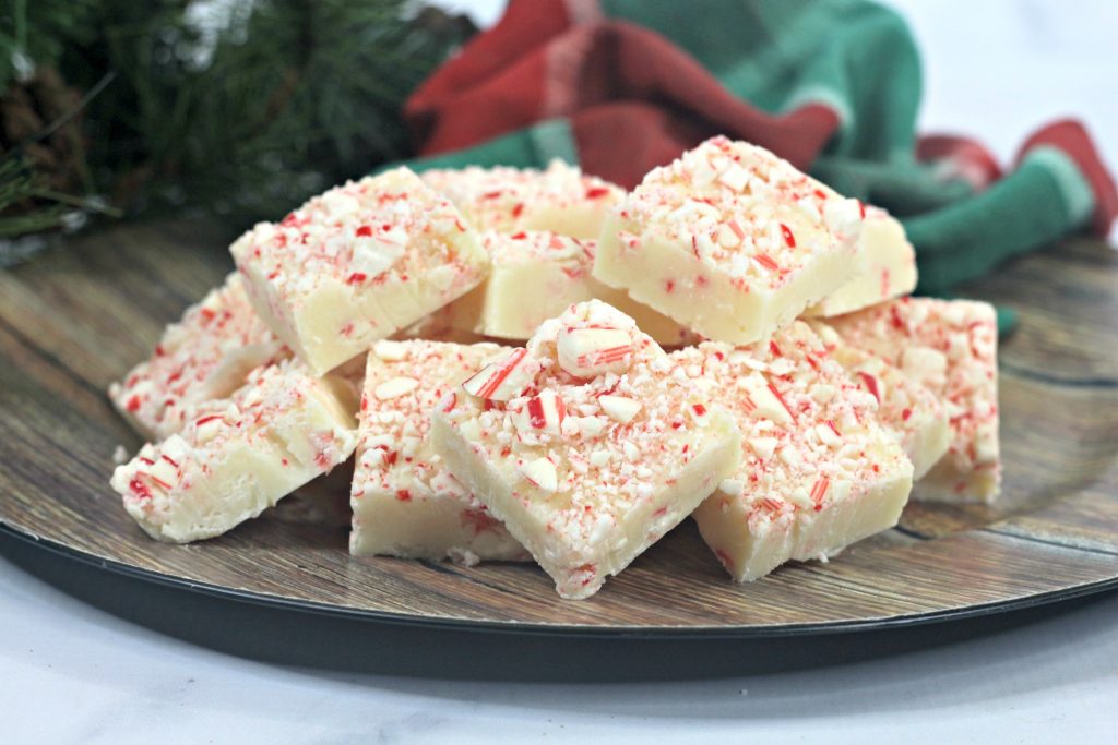 candy cane fudge