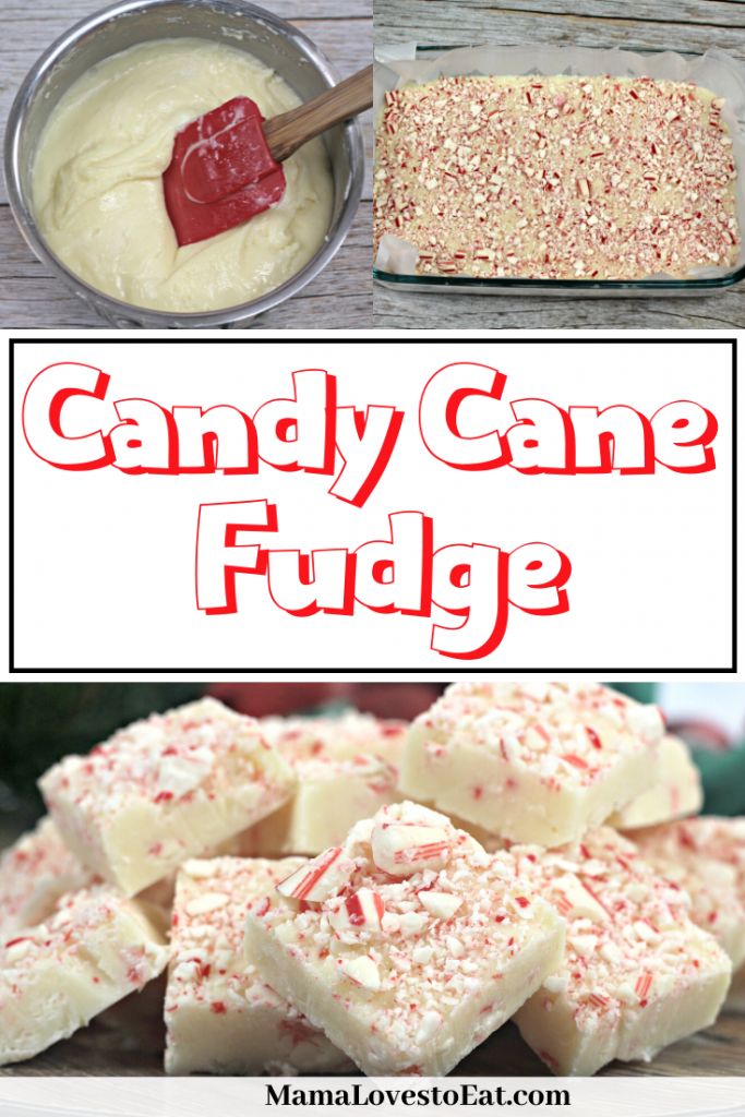 candy cane fudge