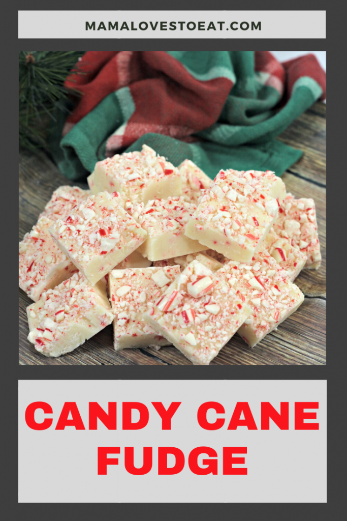 candy cane fudge