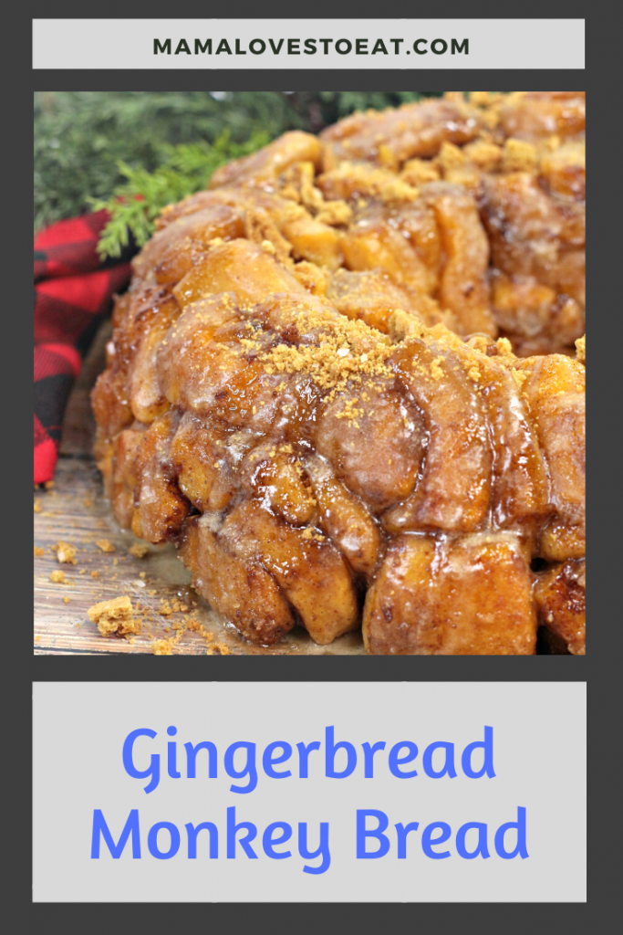 gingerbread monkey bread pinterest