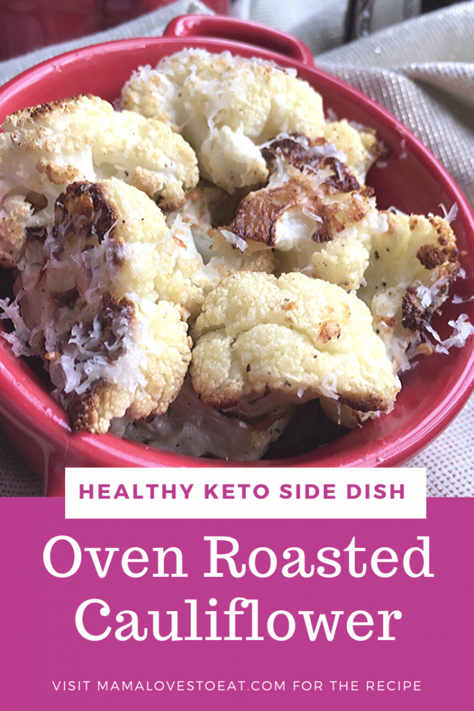 oven roasted cauliflower