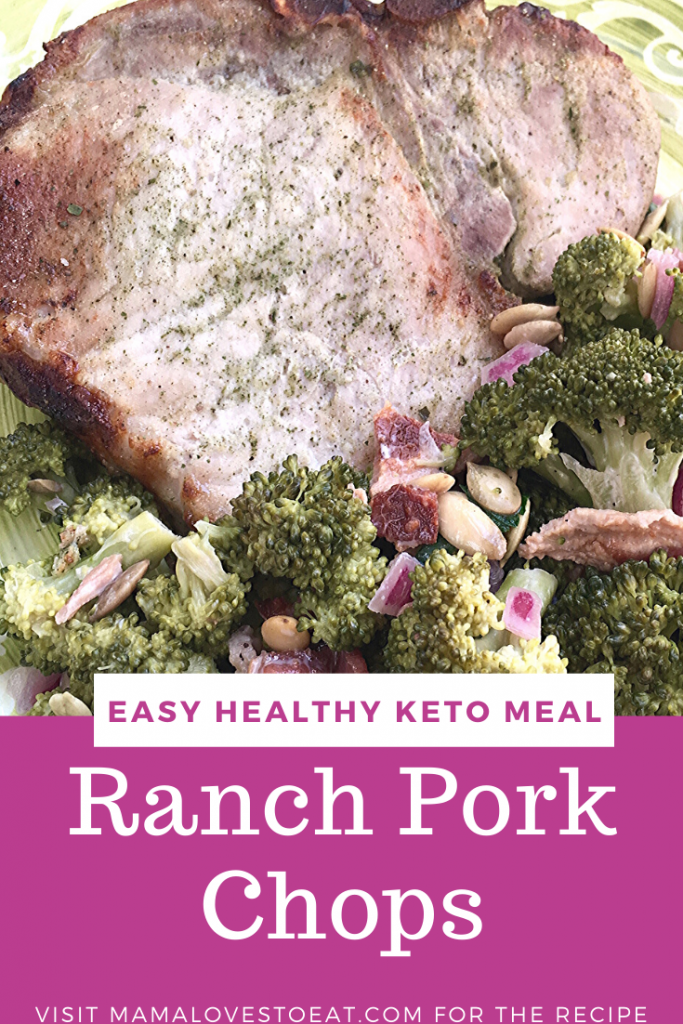 ranch pork chops for pinterest