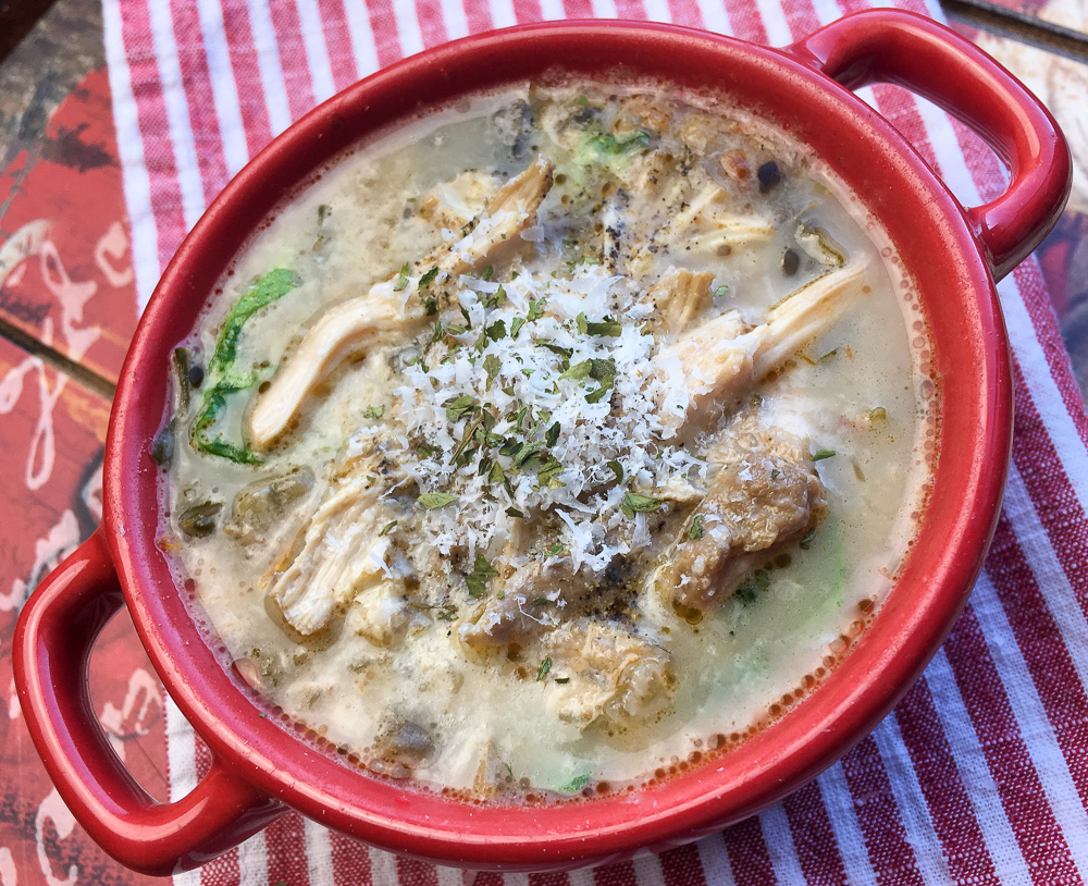 chicken florentine soup