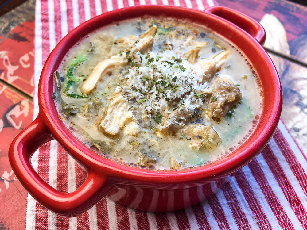 Chicken Florentine Soup