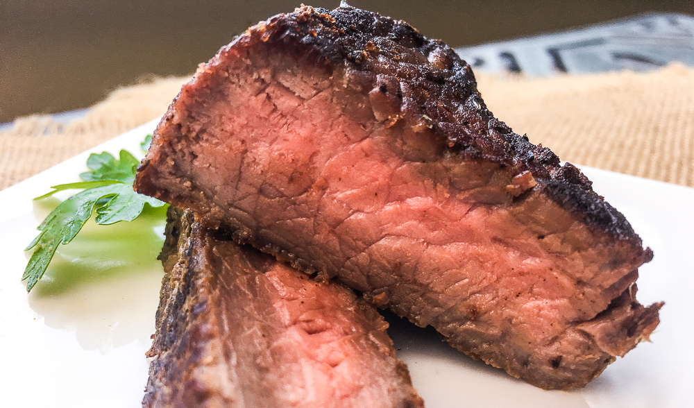 Herbed Mustard Beef Sirloin Steak Recipe
