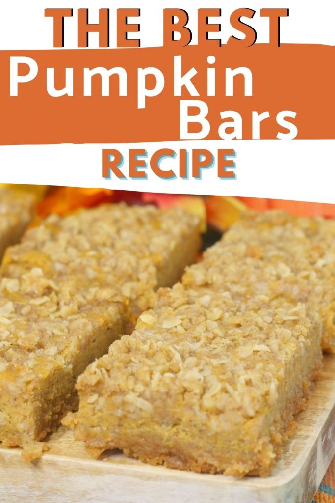 pumpkin bars