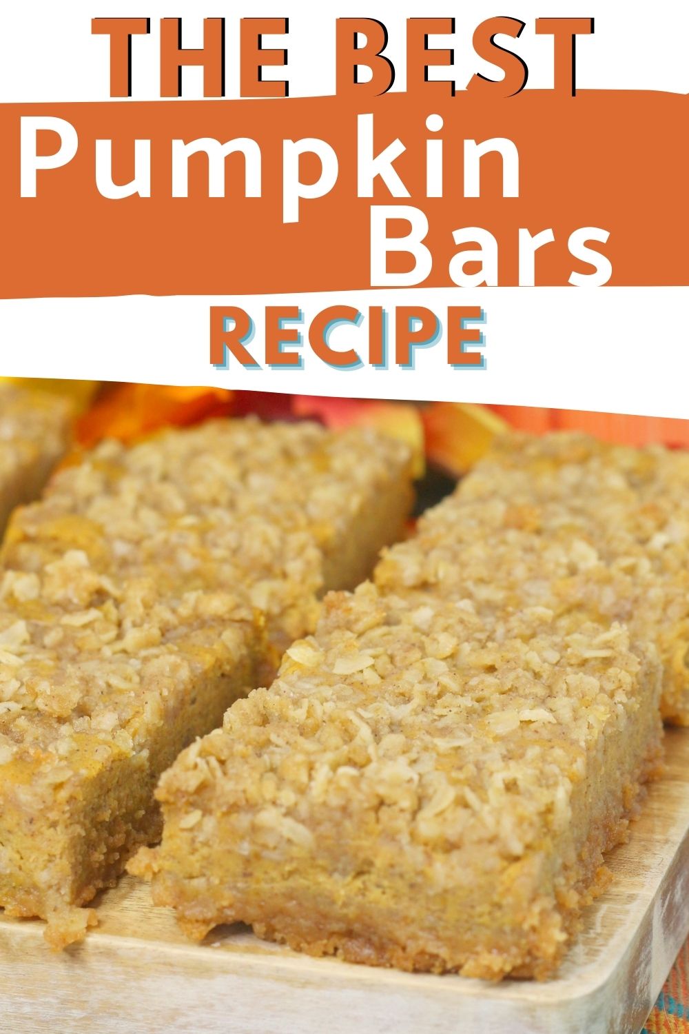 The Best Pumpkin Bar Recipe with Streusel Topping - Mama Loves to Eat